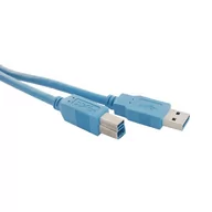 Kable komputerowe i do monitorów - Qoltec 2m Kabel Usb 3.0 do drukarki Usb-b typ B - miniaturka - grafika 1