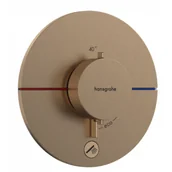 Baterie podtynkowe - HANSGROHE 15562140 ShowerSelect Comfort S Bateria termostatyczna, podtynkowa do 1 odbiornika z dodatkowym wyjściem Brąz Szczotkowany - miniaturka - grafika 1