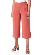 Spodnie damskie - Vero Moda Vmcoco Culotte Pant Wvn Noos Spodnie Damskie, Marsala, XL - miniaturka - grafika 1