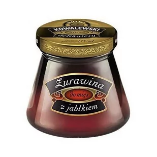 KOWALEWSKI Żurawina z jabłkiem170 ml - Pasztet i przetwory mięsne - miniaturka - grafika 1