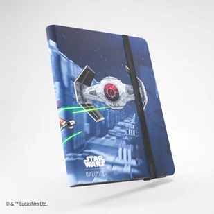 Gamegenic: Star Wars Unlimited Card Game - 18-Pocket Album - X-wing/Tie Figh - gra - Akcesoria do gier planszowych - miniaturka - grafika 1