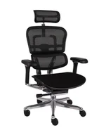 Fotele i krzesła biurowe - Fotel biurowy Ergohuman 2 Elite Pro BT Black tapicerowany - miniaturka - grafika 1