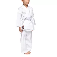 Kimona, stroje i obuwie - LEONE 1947, Karateji Traning,Unisex, Biały, 190, AB400 - miniaturka - grafika 1