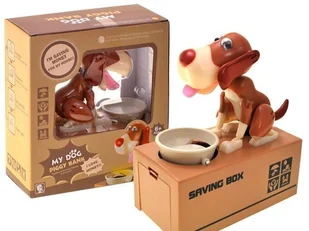 Interaktywna Skarbonka PIESEK zjada monety ZA1868 - Skarbonki - miniaturka - grafika 2