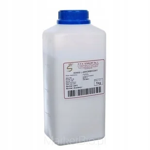 WITAMINA C 1kg 1000g KWAS L-ASKORBINOWY Stanlab CZDA - Witaminy i minerały - miniaturka - grafika 1