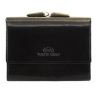 Portfele - Damski portfel ze skóry na bigiel mały - miniaturka - grafika 1