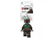 Breloczki dla dzieci - Brelok LEGO Star Wars Boba Fett LGL-KE188 z latarką - miniaturka - grafika 1