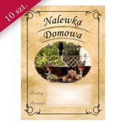 Pozostałe akcesoria kuchenne - Etykieta Naklejka Nalewka Domowa - 10 Szt. Nd02 - miniaturka - grafika 1