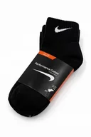 Skarpetki męskie - Skarpety NIKE rozmiar 42-46 3 pary czarne (10319) - miniaturka - grafika 1