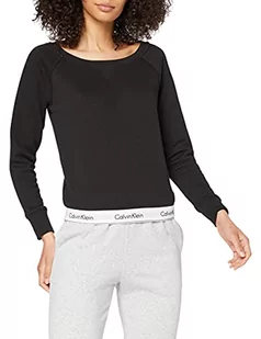 Calvin Klein Damska bluza z długim rękawem, czarny (black 001), XS - Bluzy damskie - miniaturka - grafika 1