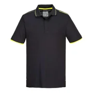 Odzież robocza - PORTWEST T722 KOSZULKA POLO WX3 ECO; CZARNY - miniaturka - grafika 1