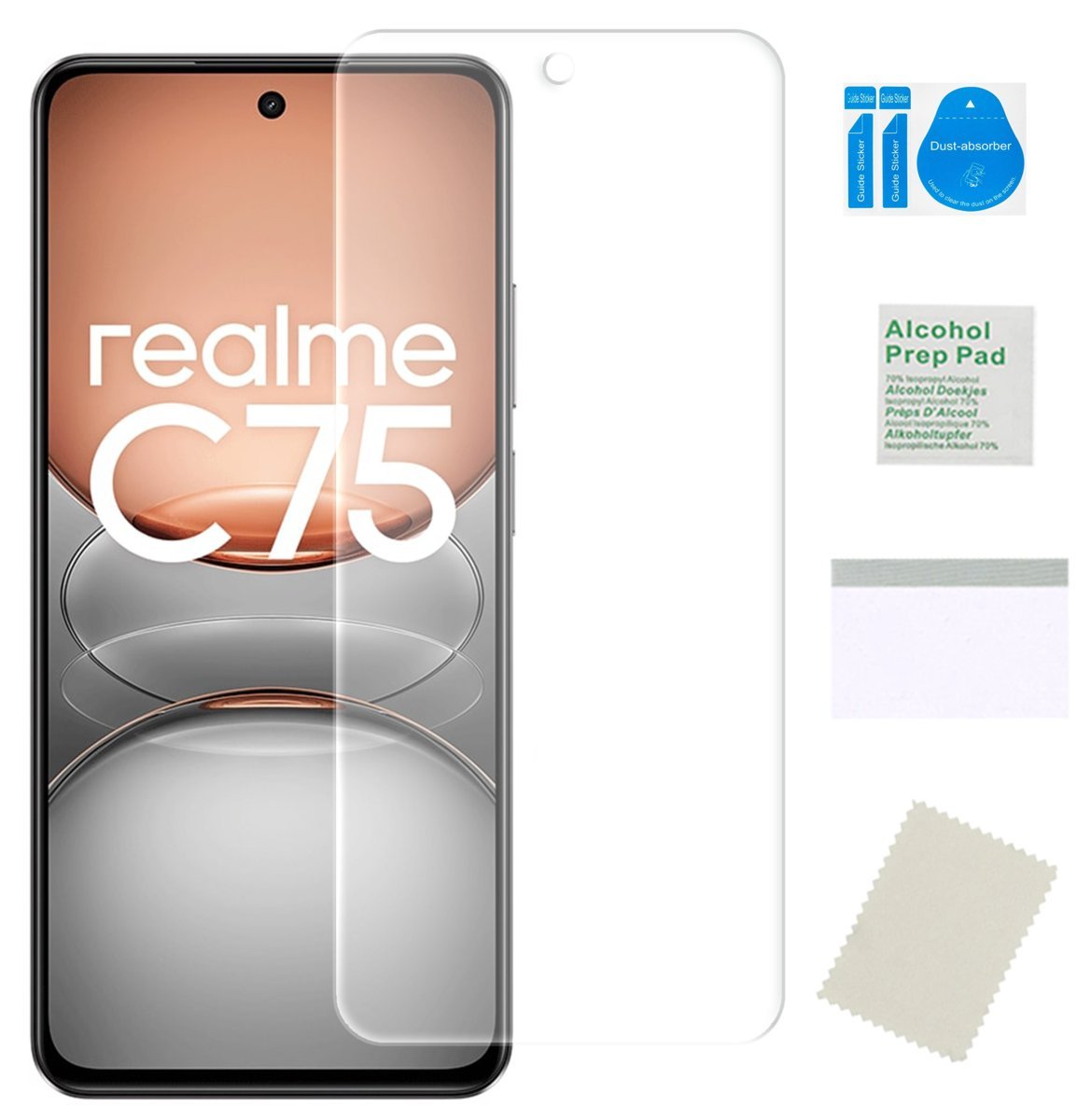 Folia ochronna do REALME C75 hydrożelowa na ekran mocna cienka trwała TPU