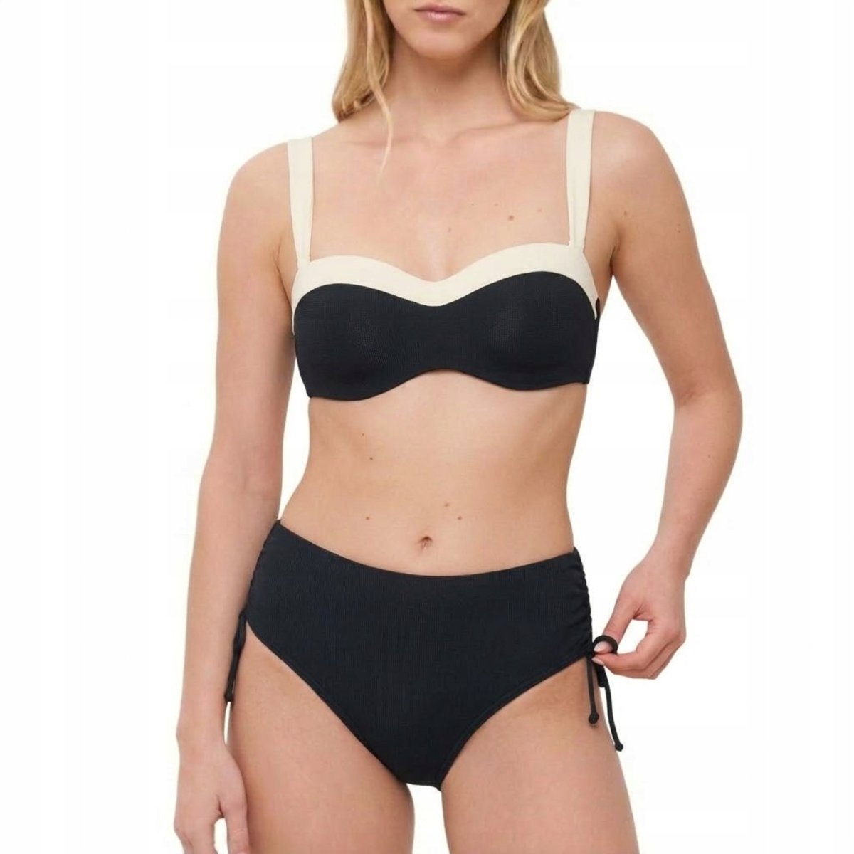 TRIUMPH Góra Bikini Summer Glow DP Bardotka 38E 75E + MAJTKI 38 KOMPLET