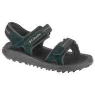 Sandały damskie - Sandały Columbia Konos Hiker 2-Strap Sandal 2121311010 zielone - miniaturka - grafika 1