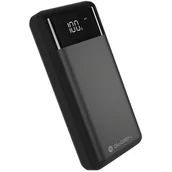 Akcesoria do tabletów i e-booków - Powerbank GoGEN 30000mAh, USB-C PD 20W, LCD (PB300001B) Czarna - miniaturka - grafika 1