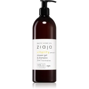 Ziaja Baltic Home Spa Wellness Vitality żel pod prysznic do twarzy, ciała i włosów 500 ml - Kosmetyki do kąpieli - miniaturka - grafika 1
