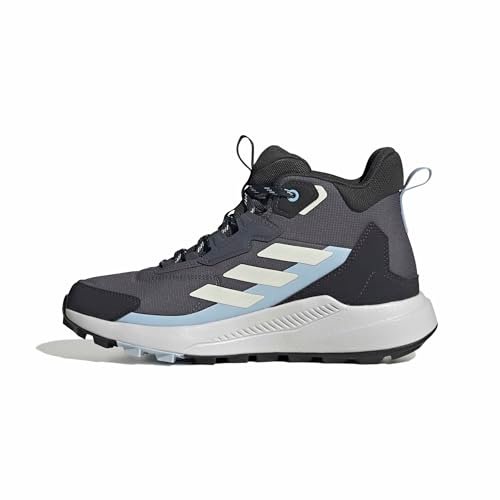 Buty trekkingowe damskie adidas Terrex Anylander Mid RAIN.RDY, kolor: Crystal Sky/Chalk White