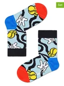 Skarpetki damskie - Happy Socks Skarpety (2 pary) w kolorze błękitnym ze wzorem - miniaturka - grafika 1