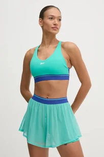Reebok biustonosz sportowy Team kolor turkusowy 100205710 - Bielizna sportowa damska - miniaturka - grafika 1