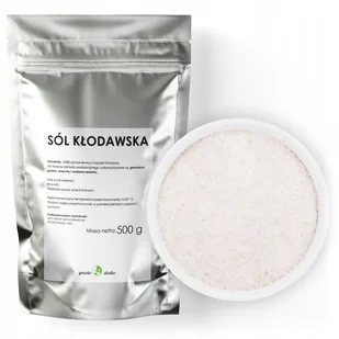 Sól Kłodawska Biała Sól Kamienna 500G - Sól - miniaturka - grafika 1