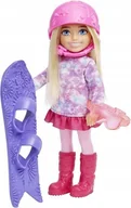 Lalki dla dziewczynek - BARBIE CHELSEA LALKA BLONDYNKA SNOWBOARDER - miniaturka - grafika 1