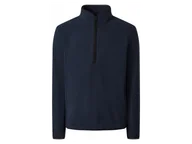 Bluzy męskie - esmara Men Bluza troyer męska z polaru (Granatowy, M (48/50)) - miniaturka - grafika 1