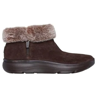 Skechers Damskie botki ON-The-GO Encore Snow-Capped Botki, czekoladowe, 6,5 UK, Czekolada, 39.5 EU - Botki damskie - miniaturka - grafika 1