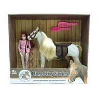 Figurki dla dzieci - Koń z dżokejką - miniaturka - grafika 1