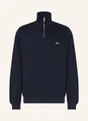 Bluzy męskie - Lacoste Bluza Dresowa Typu Troyer blau - LACOSTE - miniaturka - grafika 1
