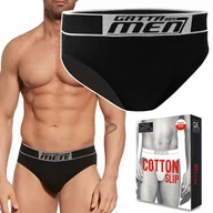 Majtki męskie - Slipy Męskie Sportowe Bawełniane Wygodne Majtki GATTA COTTON - M - miniaturka - grafika 1