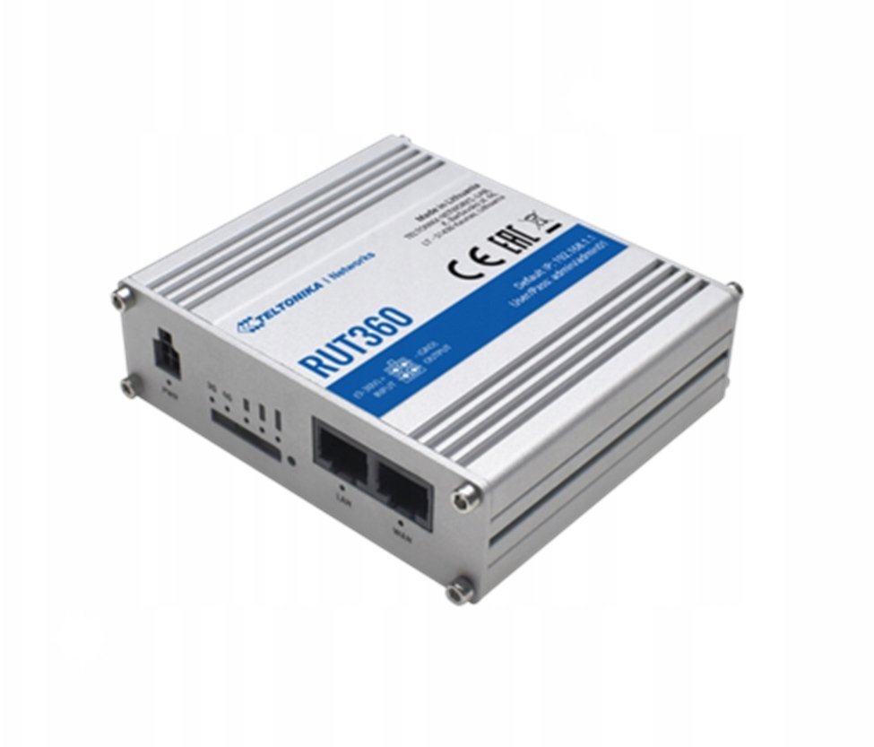 Teltonika RUT360 router przemysłowy 4G / LTE RUT360000000
