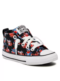 Converse Trampki Ctas Street Mid 672732C Czarny - Sneakersy męskie - miniaturka - grafika 1
