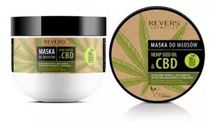 Revers cosmetics Maska do włosów z olejem konopnym z CBD REVERS 250ml 312F-384C1 - Maski do włosów - miniaturka - grafika 1