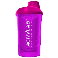 Shakery i bidony sportowe - Shaker ACTIVLAB Fioletowy (600 ml) - miniaturka - grafika 1