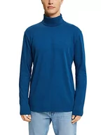 Koszulki męskie - ESPRIT T-shirt męski, 450/Petrol Blue, S - miniaturka - grafika 1