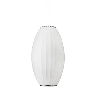 Lampa wisząca SILK BARREL biała 50 cm ST-2335-20 - Step Into Design - Lampy sufitowe - miniaturka - grafika 1