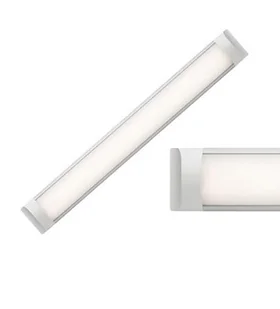Opr.liniowa LED  60cm 18W b.neutralna 4000K (1400lm) klosz mleczny plastikowa IP20 ECOLIGHT [AVILO] - Oprawy, klosze i abażury - miniaturka - grafika 1
