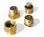 Akcesoria do przyczep i kamperów - Adaptery Euroset, Zesaw 4 Redukcje Do Butli / Gok - miniaturka - grafika 1