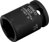 Klucze i nasadki - Bahco Nasadka udarowa 3/8" 6-kątna 14 mm BAHCO - miniaturka - grafika 1