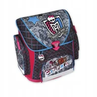 Plecaki szkolne i tornistry - Tornister Campus Scooli Plecak Szkolny Ergonomiczny Monster High Mh 1kg - miniaturka - grafika 1