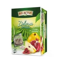 Herbata - Bio-Active Big-Active Zielona herbata z pigwą i granatem 34 g (20 torebek) - miniaturka - grafika 1