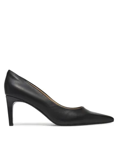 Calvin Klein Szpilki Pump 70 Pointy Hw Bar Lth HW0HW02561 Czarny - Czółenka - miniaturka - grafika 1