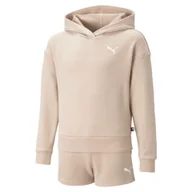 Odzież sportowa dziecięca - Dres Puma Loungewear Short Suit G, Dzieci - miniaturka - grafika 1