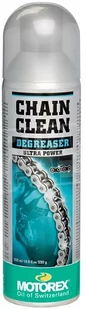 MOUNTAIN Motorex 302273 Chain Clean 611 środek czyszczący do łańcuchów napędowych w sprayu 0,5 l 302273 - Kosmetyki samochodowe - miniaturka - grafika 1