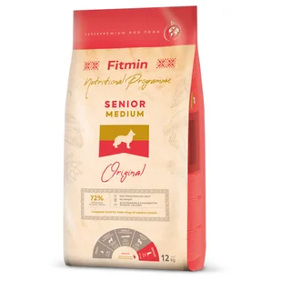 Fitmin Program Medium Senior - 12 kg - Sucha karma dla psów - miniaturka - grafika 1