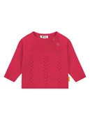 Bluzy i sweterki niemowlęce - Steiff Sweter w kolorze czerwonym - miniaturka - grafika 1
