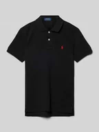 Koszulki dla chłopców - Koszulka polo z wyhaftowanym logo - miniaturka - grafika 1