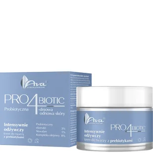 Ava Pro4biotic Intensywnie odżywczy krem do twarzy - Kremy do twarzy - miniaturka - grafika 1