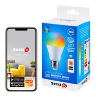 Halogeny - SETTI+ Inteligentna żarówka LED SETTI+ SL227NRGB 10W E27 Wi-Fi SL227NRGB - miniaturka - grafika 1