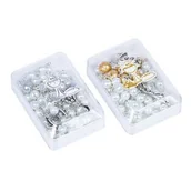 Pamiątka Pierwszej Komunii Świętej - Różaniec komunijny, szklany z perłą - miniaturka - grafika 1